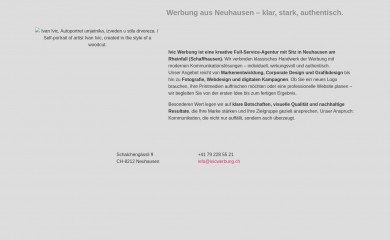 ivicwerbung.ch screenshot