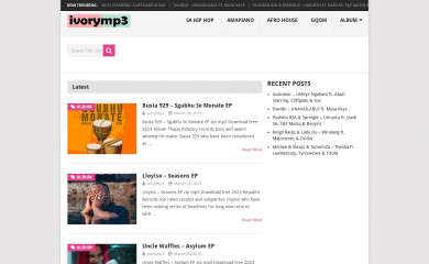 ivorymp3.com screenshot