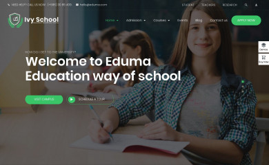 http://ivy-school.thimpress.com/ screenshot