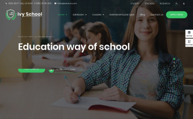 http://ivy-school.thimpress.com/ screenshot