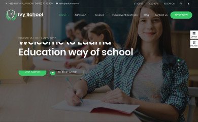 Ivy School | Shared By VestaThemes.com screenshot