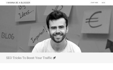 iwannabeablogger.com screenshot