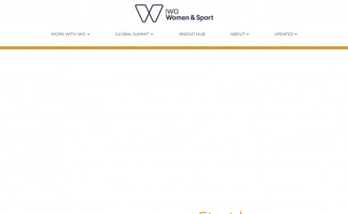 iwgwomenandsport.org screenshot