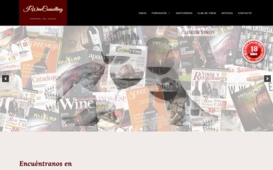 iwineconsulting.com screenshot