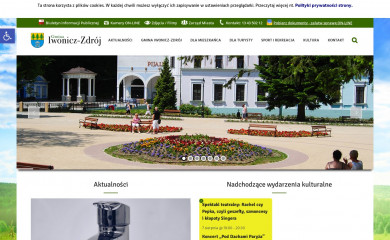 iwonicz-zdroj.pl screenshot