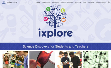 ixplorestem.org screenshot