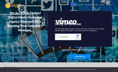 izendigitalmediamarketingagency.com screenshot
