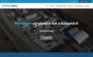 izoglobal.sk screenshot