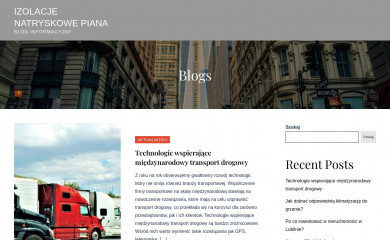 izolacjenatryskowe-piana.pl screenshot