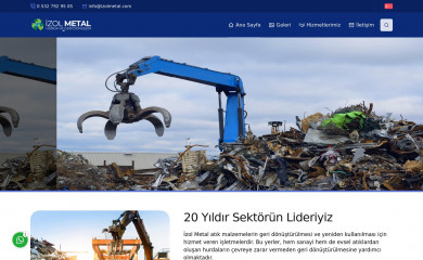 izolmetal.com screenshot