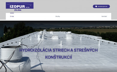 izopur.sk screenshot