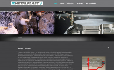 izmetalplast.sk screenshot