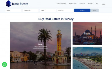 izmir-estate.com screenshot