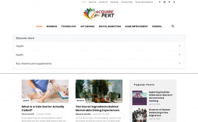 iacquireexpert.com screenshot