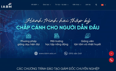 iabm.edu.vn screenshot