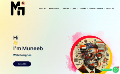 iammuneeb.com screenshot