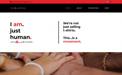 iamjusthuman.me screenshot