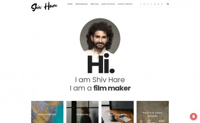 iamshivhare.com screenshot