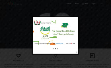ias.sch.ae screenshot