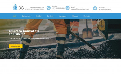 ibcconstructors.com screenshot
