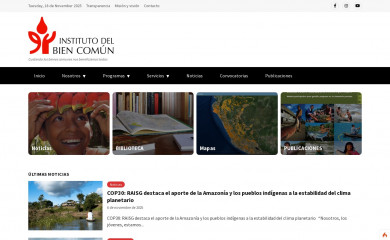 ibcperu.org screenshot
