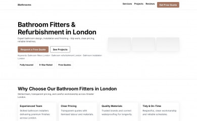 ibathrooms.london screenshot