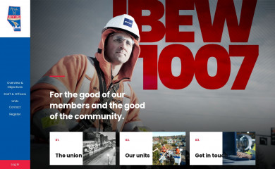 ibew1007.org screenshot