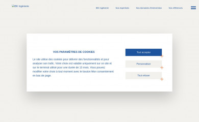 ibk-ingenierie.com screenshot
