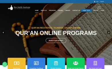 ibn-malik.com screenshot