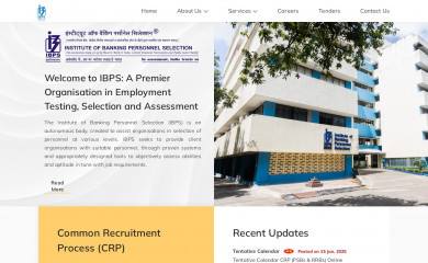 ibps.in screenshot