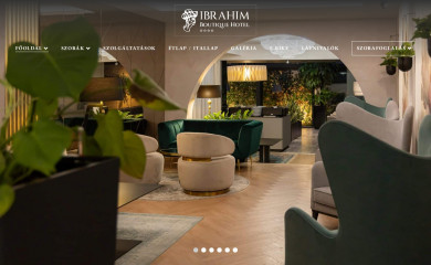 ibrahimhotel.hu screenshot