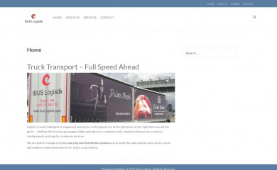 ibus-logistik.com screenshot