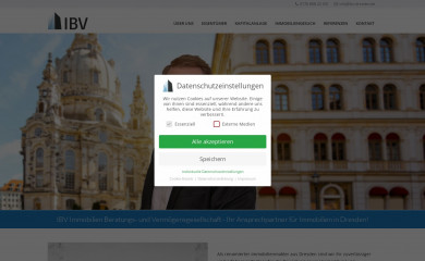 ibv-dresden.de screenshot