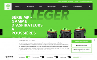 ica.eu.com screenshot
