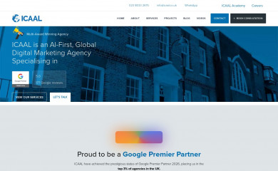 https://icaal.co.uk/ screenshot