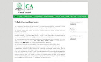 icap.net.pk screenshot