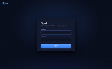 iced.org screenshot
