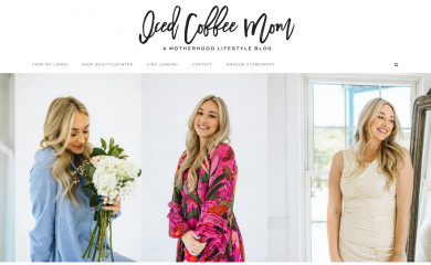 icedcoffeemom.com screenshot