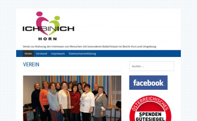 ich-bin-ich-horn.at screenshot