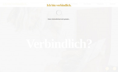 ichbinverbindlich.de screenshot