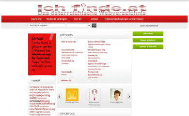 ichfinde.at screenshot