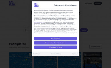 ichspielpadel.de screenshot