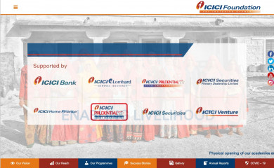 icicifoundation.org screenshot