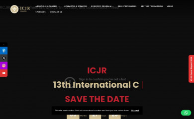 icjrmiddleeast.com screenshot