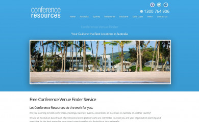 iconferencevenues.com.au screenshot