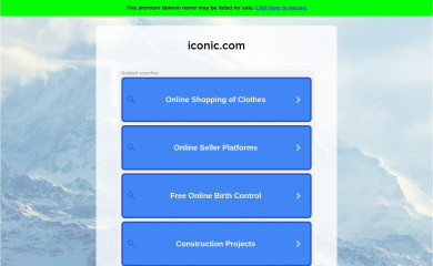 iconic.com screenshot