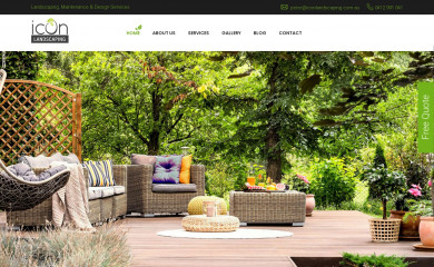 iconlandscaping.com.au screenshot