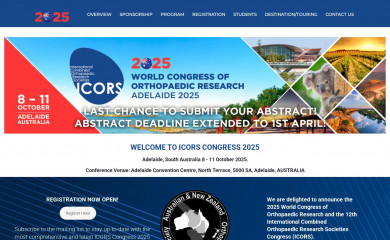 icors2025.com.au screenshot