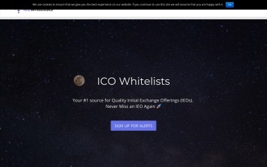 icowhitelists.com screenshot