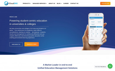 icloudems.com screenshot